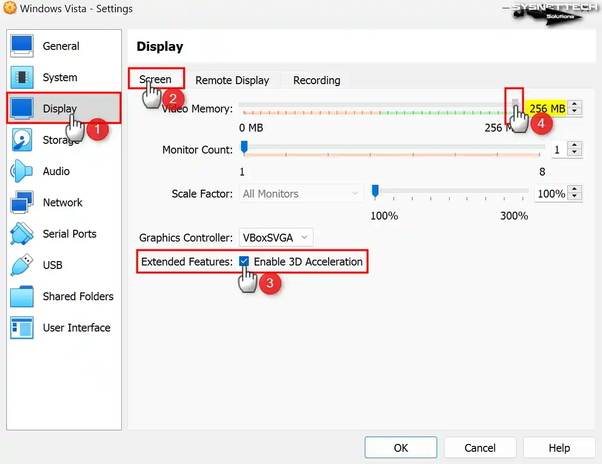 Enabling 3D Graphics Acceleration