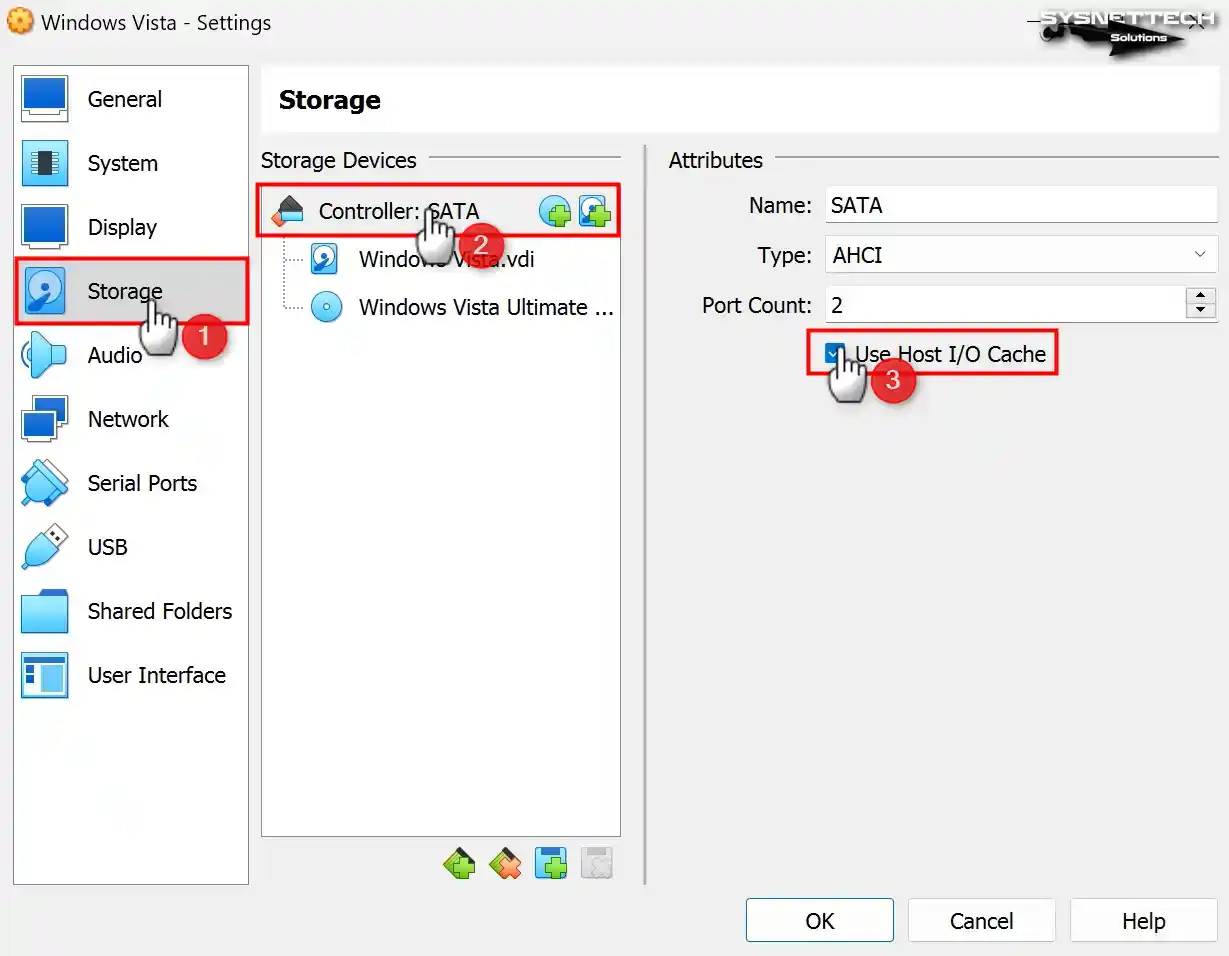 Enabling Host I/O Cache