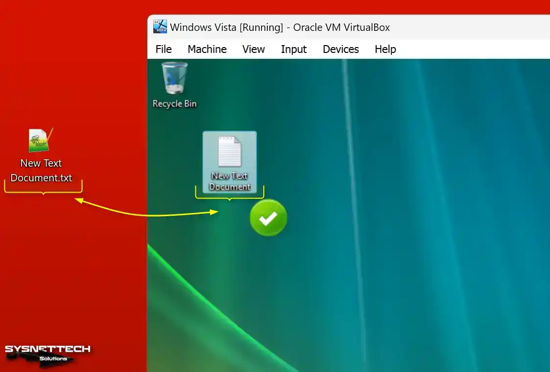 Drag and Drop File Copying Between Host and VM