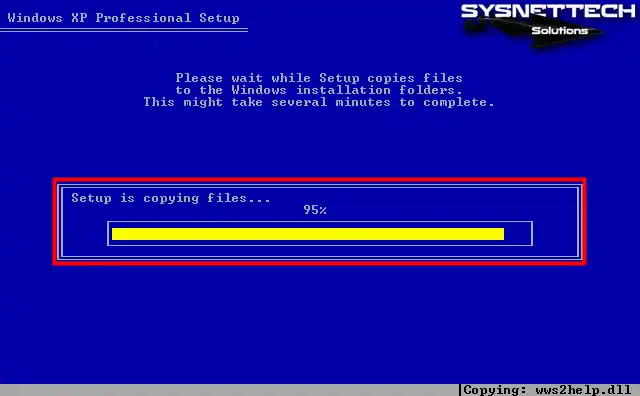 Copying System Files