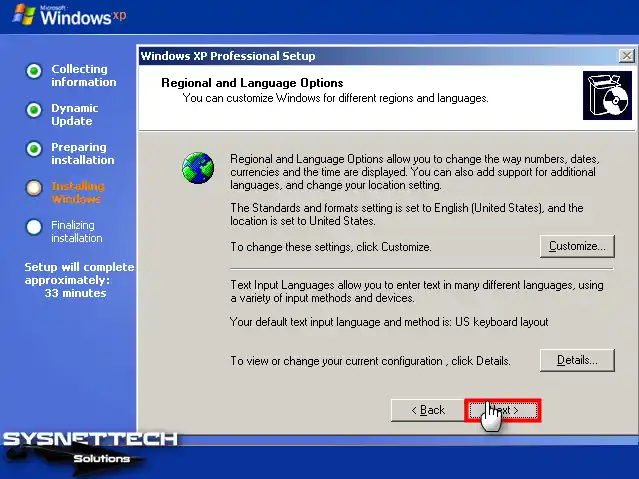 Configuring Regional and Language Settings