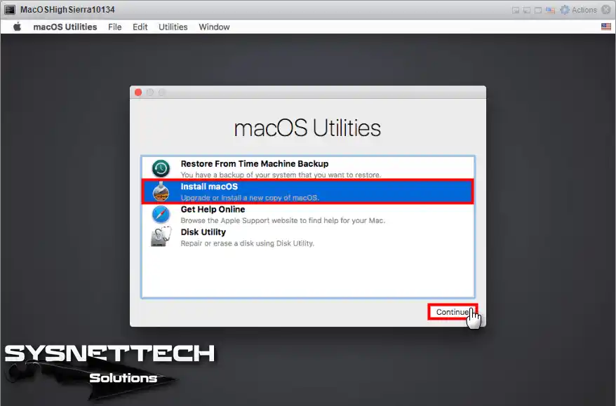 Install macOS