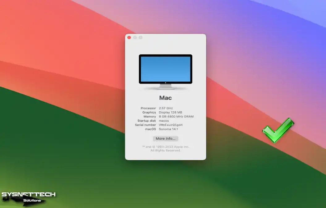 macOS Sürümünü Kontrol Etme