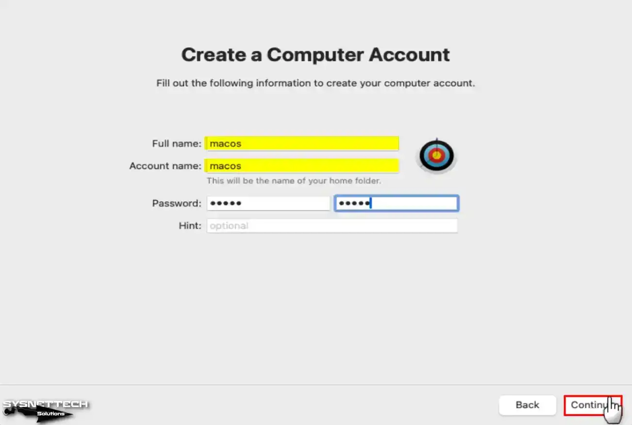 Creating a Computer Account