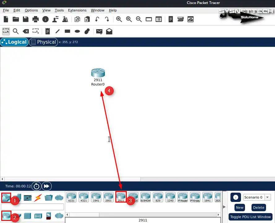 Çalışma Alanına Cisco Router Ekleme