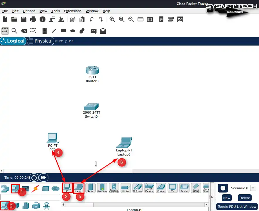 Çalışma Alanına Bir Adet PC ve Laptop Ekleme
