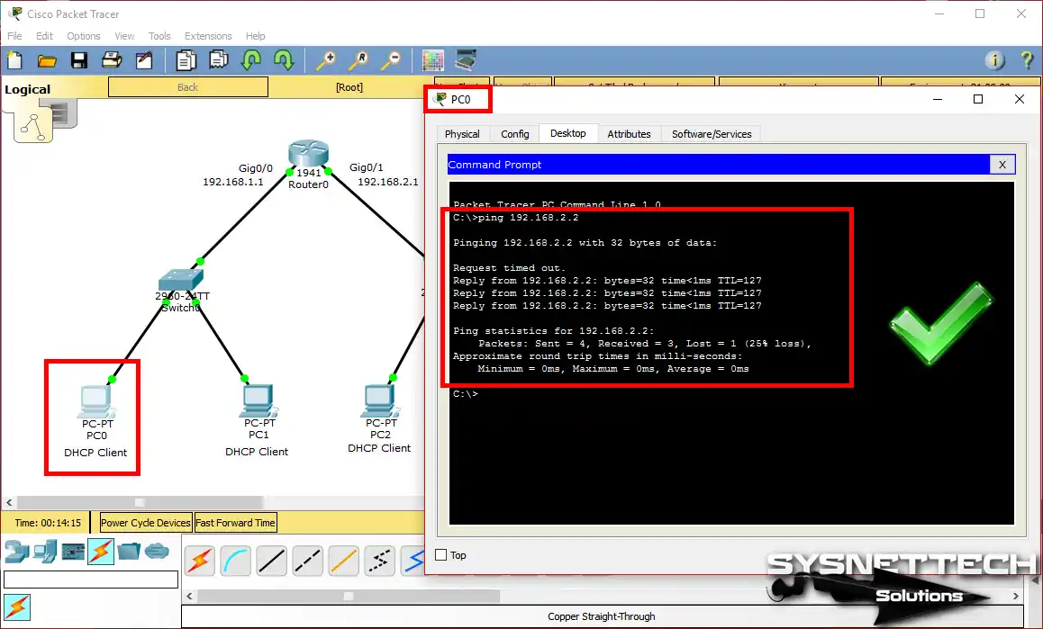 Ping Over Different Networks