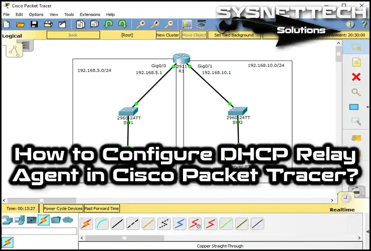 Configuring DHCP Relay Agent in Packet Tracer