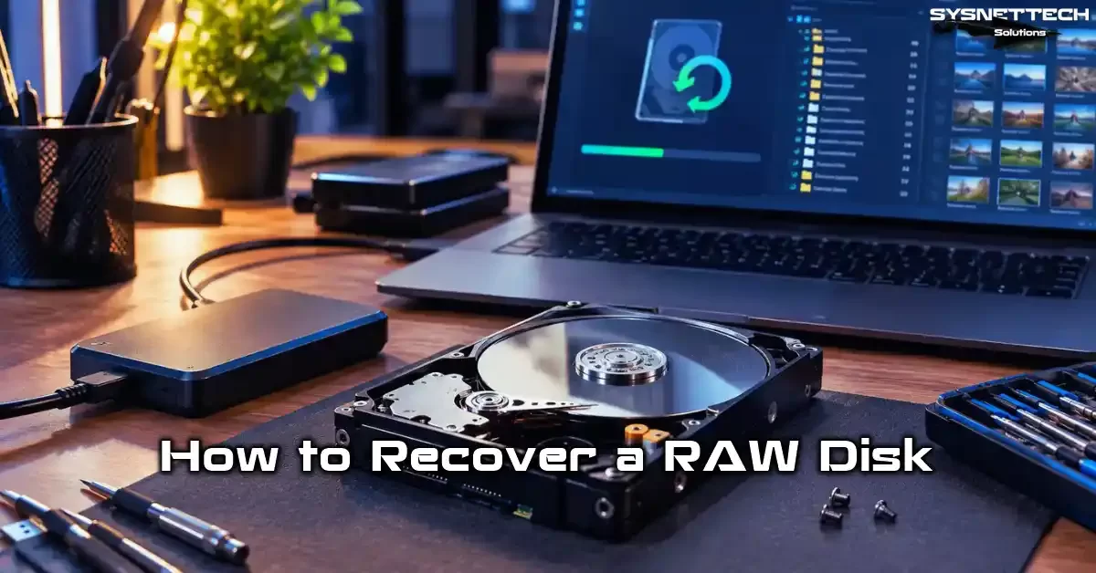 How to Recover a RAW Disk | Repair Guide Using Windows Tools