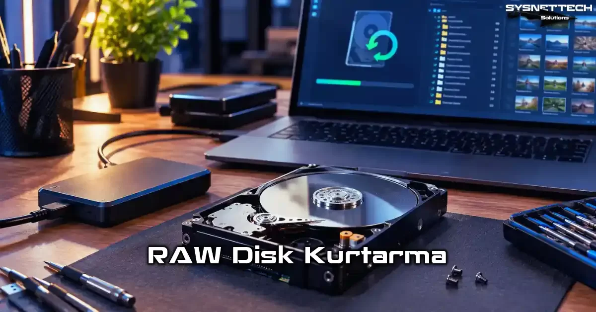 RAW Disk Kurtarma | Windows Araçlarıyla Onarım Rehberi
