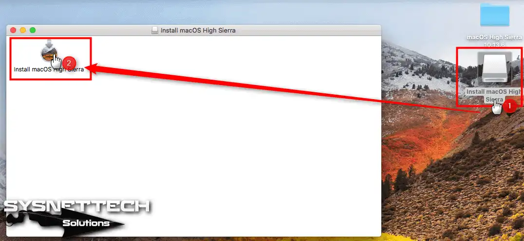 Install macOS High Sierra