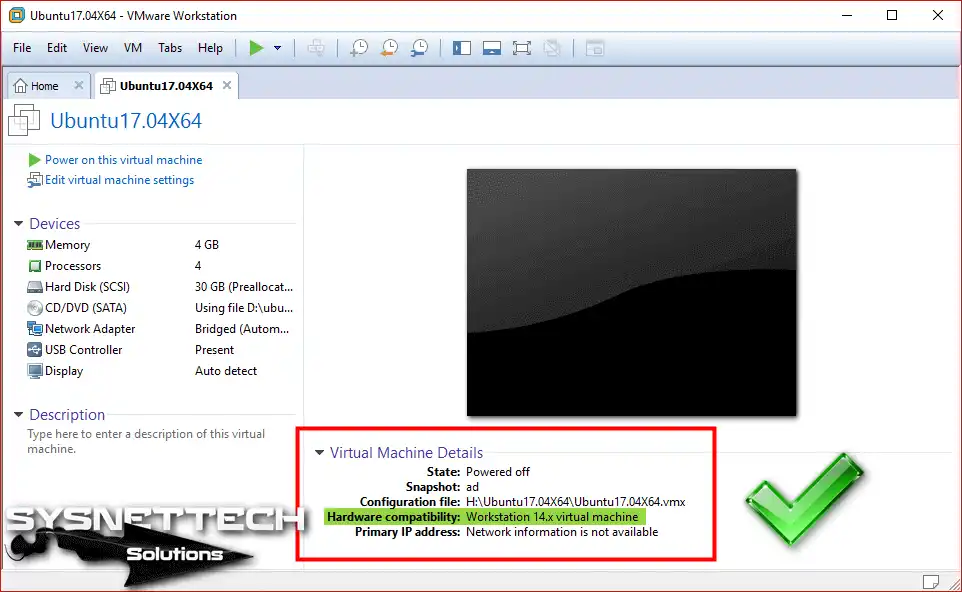 VM Detayları