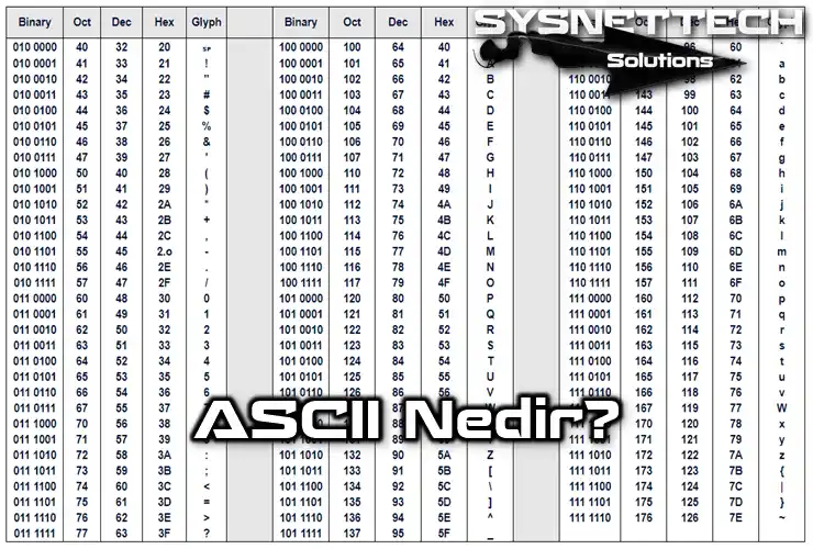 ASCII Nedir?
