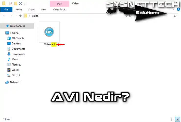 AVI Formatı Nedir?