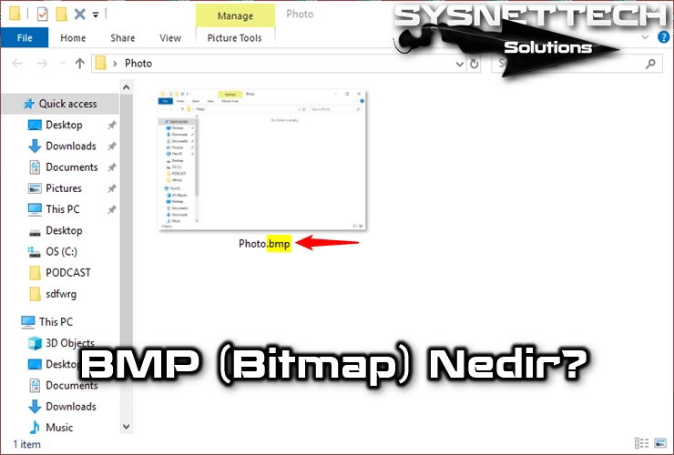 BMP Formatı Nedir?