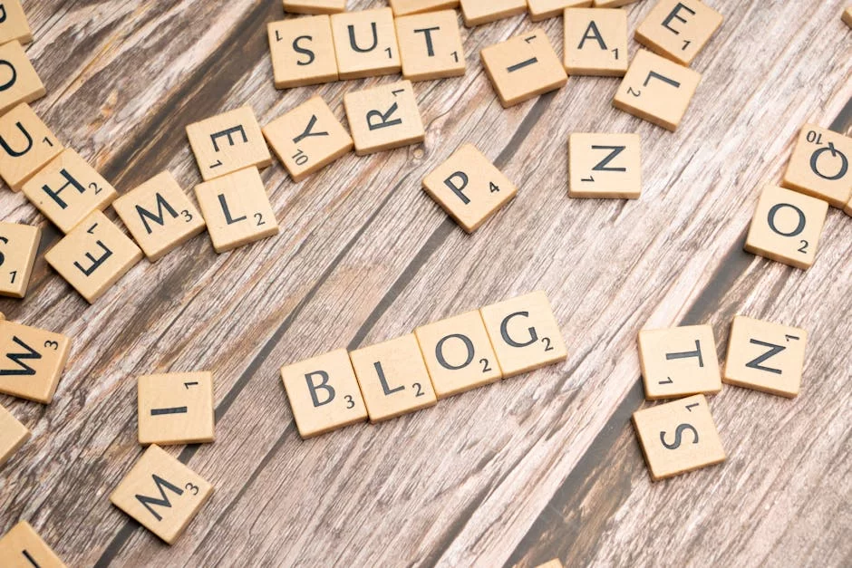 Blogspot blog yapısını gösteren bir görsel