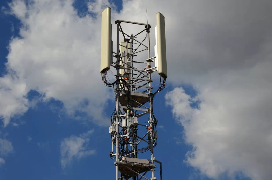 CDMA, 3G, 4G ve 5G mobil ağlarını gösteren hücresel iletişim simgeleri