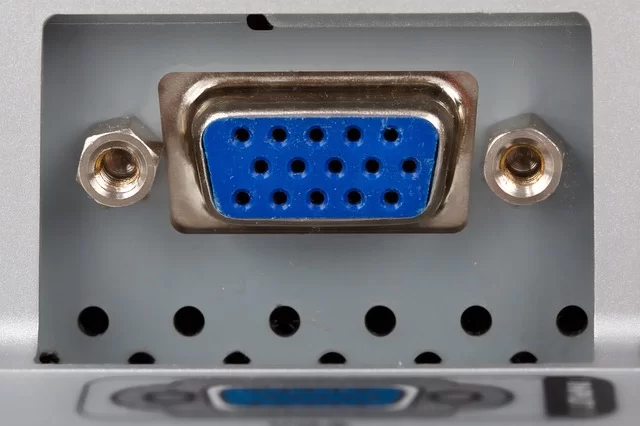 A VGA adapter for a modern computer