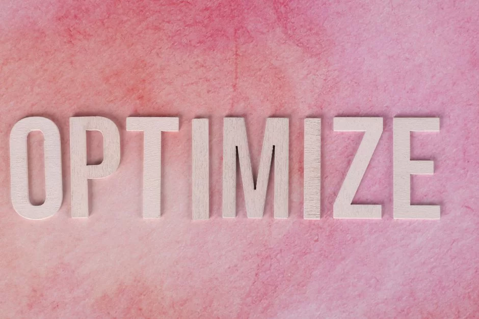 A wallpaper representing image optimization