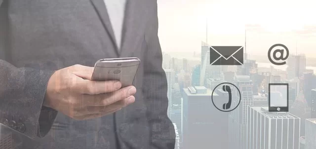 A screenshot showing the correct email address format