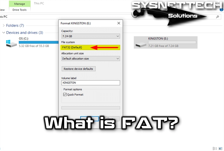 FAT Dosya Sistemi Nedir?