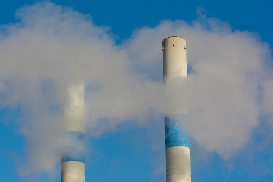 Visual representing Google's carbon footprint graph