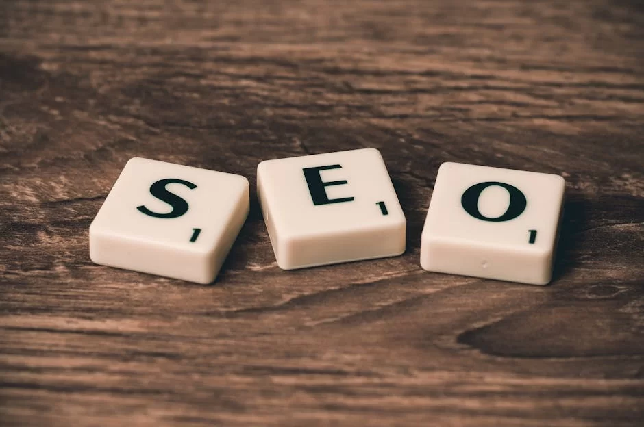 Google search engine and SEO optimization screenshot
