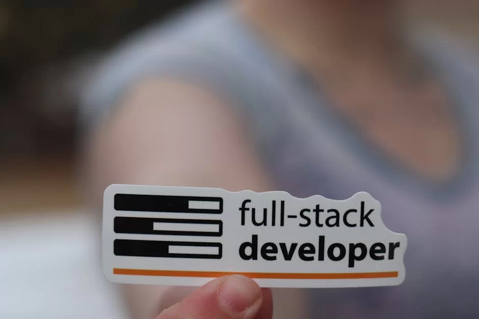 Full-Stack geliştiriciyi tanımlayan bir görsel