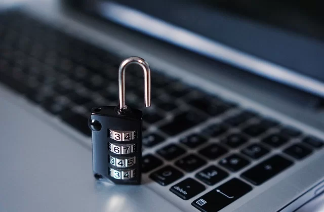An image that represents a security hole or cyber attack risk in a digital setting