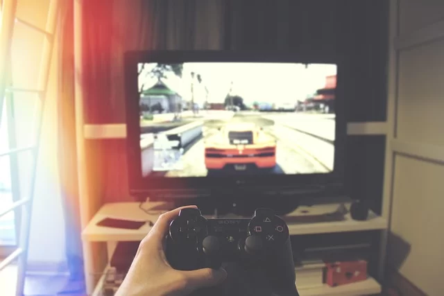 Display of MP4 playback on game consoles
