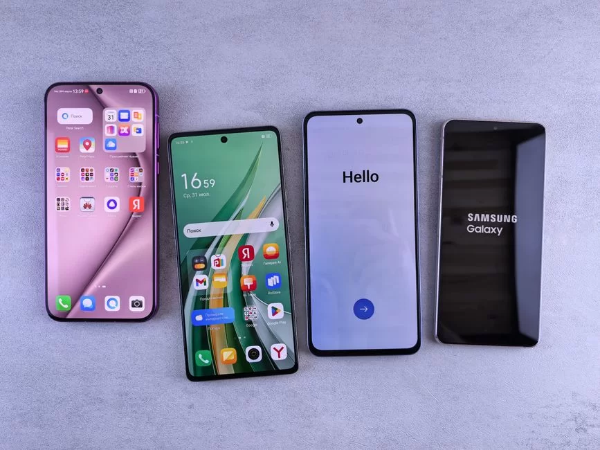 Comparison of Android and iPhone devices