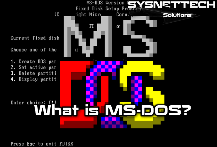 What is MS-DOS (Microsoft Disk Operating System)?