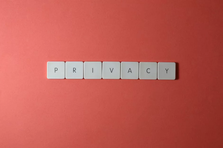 Visual representing the privacy of the Firefox browser.
