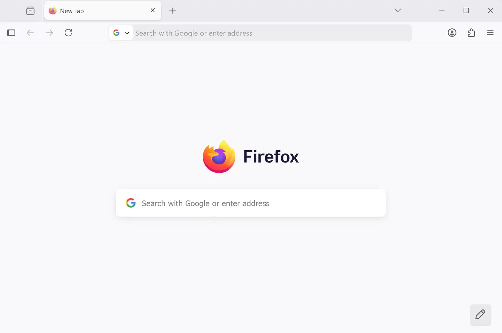 Mozilla Firefox tarayıcısının ekran görüntüsü