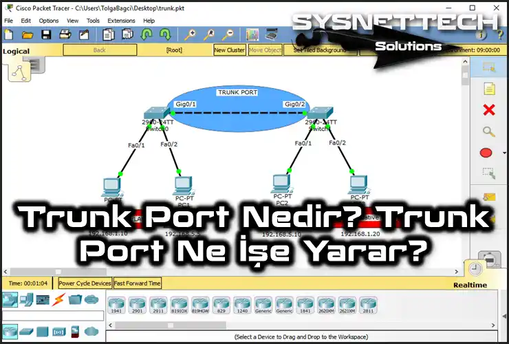 Trunk Port Tanımı ve Bağlantısı