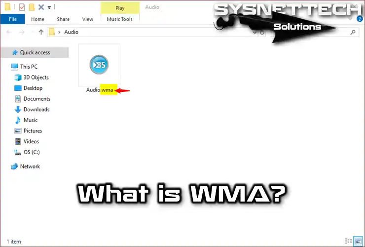 WMA (Windows Media Audio)