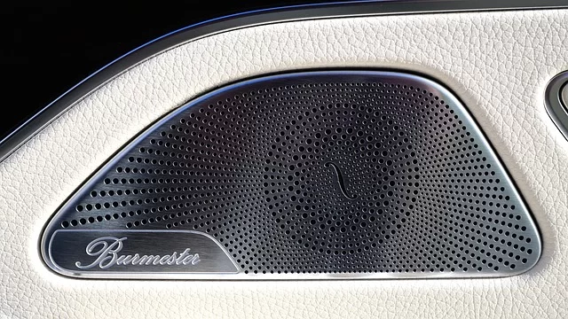 Speaker system playing audio media on a car stereo