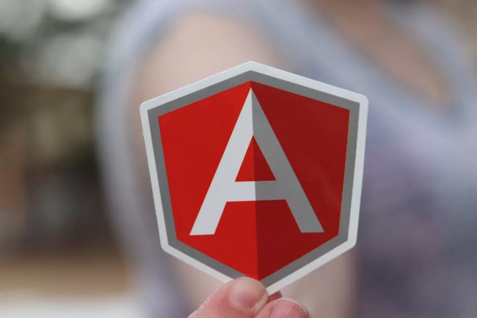 Web geliştirme çerçeveleri Angular'ın logosu