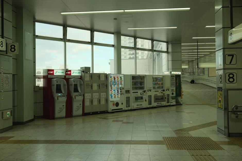 Windows 2000 işletim sistemini kullanan eski bir ATM
