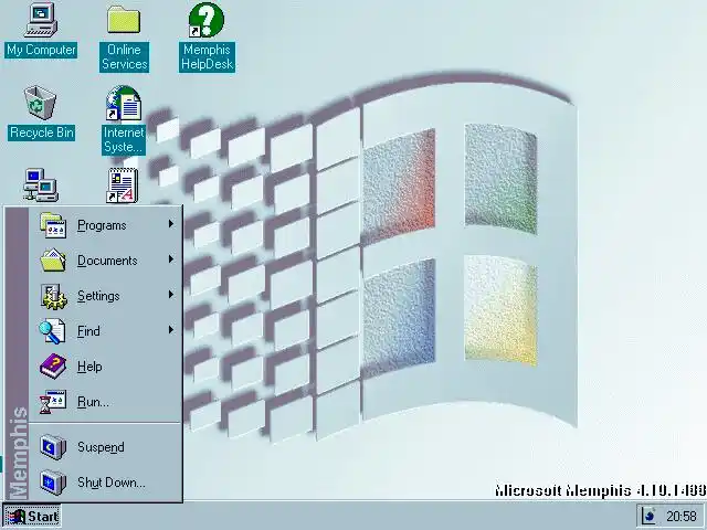Windows 98 Memphis Beta Sürümü
