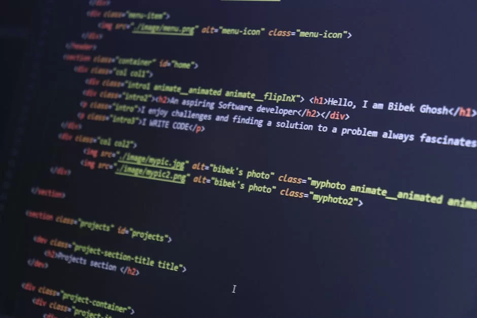 XML kod örnekleri ve veri yapısını gösteren bir bilgisayar ekranı