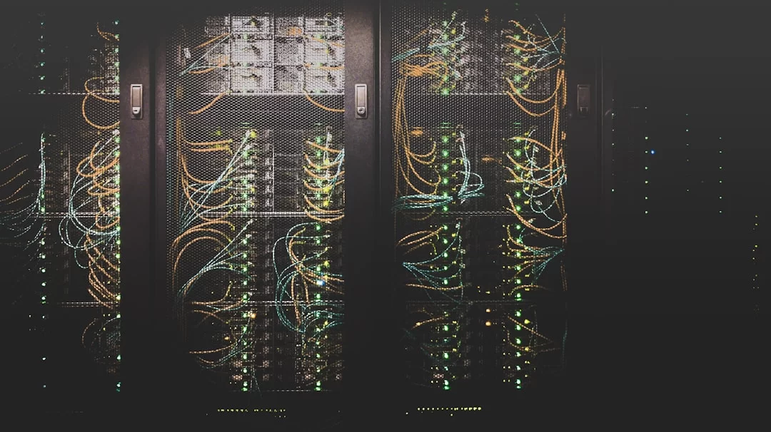 Visual representing server virtualization