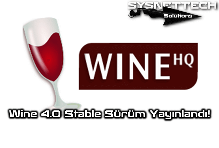 Wine 4.0 Stable Sürüm Yayınlandı!