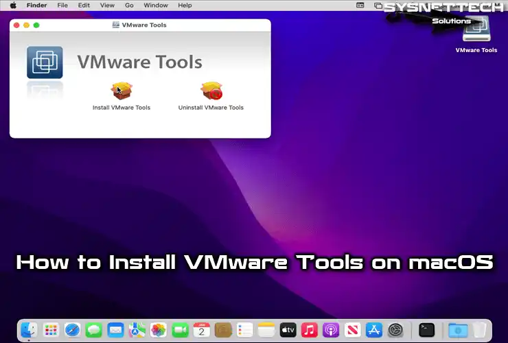 Installing VMware Tools on macOS VM