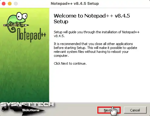 Notepad++ Kurulum Sihirbazı
