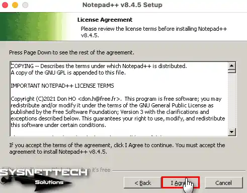 Not Uygulamasının Lisans Anlaşmasını Kabul Etme