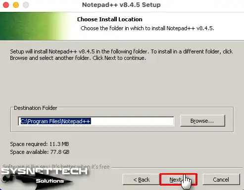 Kurulum Lokasyonunu Yapılandırma