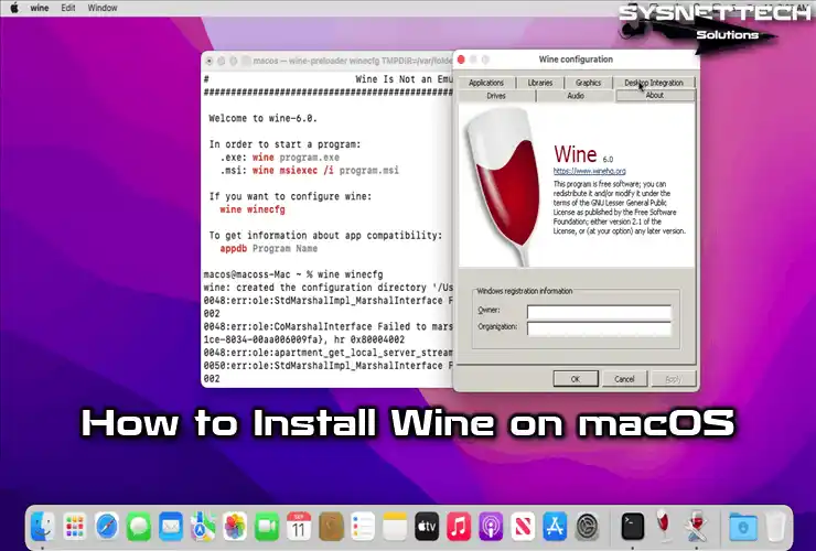 Installing Wine on Mac macOS