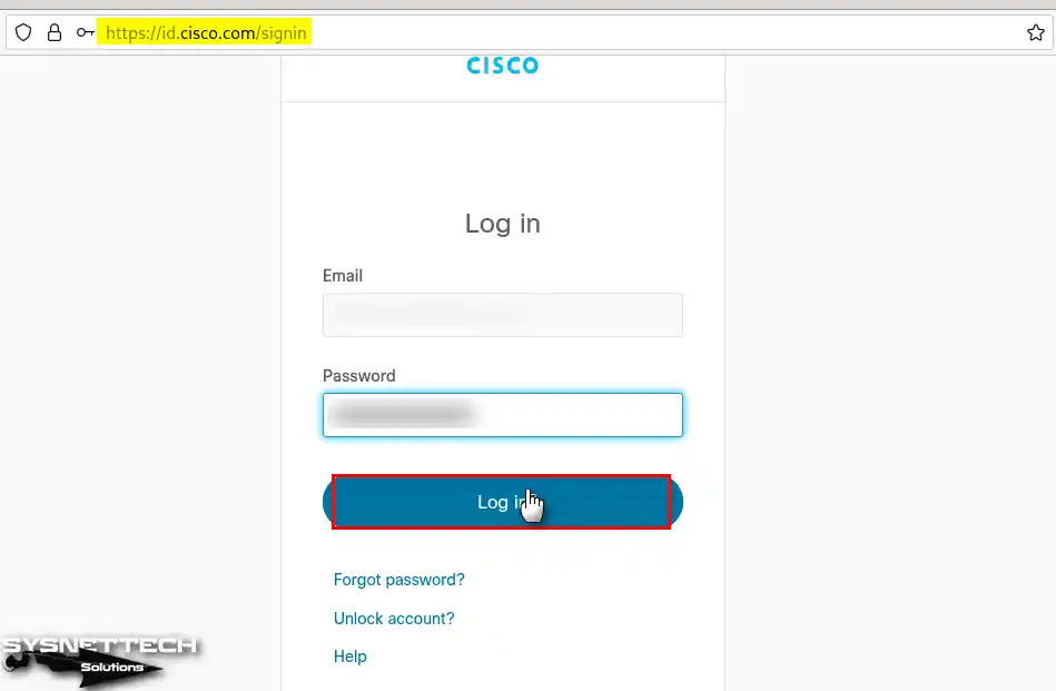 Netacad Kullanıcı Hesabı Bilgilerini Girme