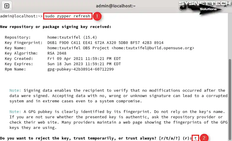 Repository Listesini Güncelleme